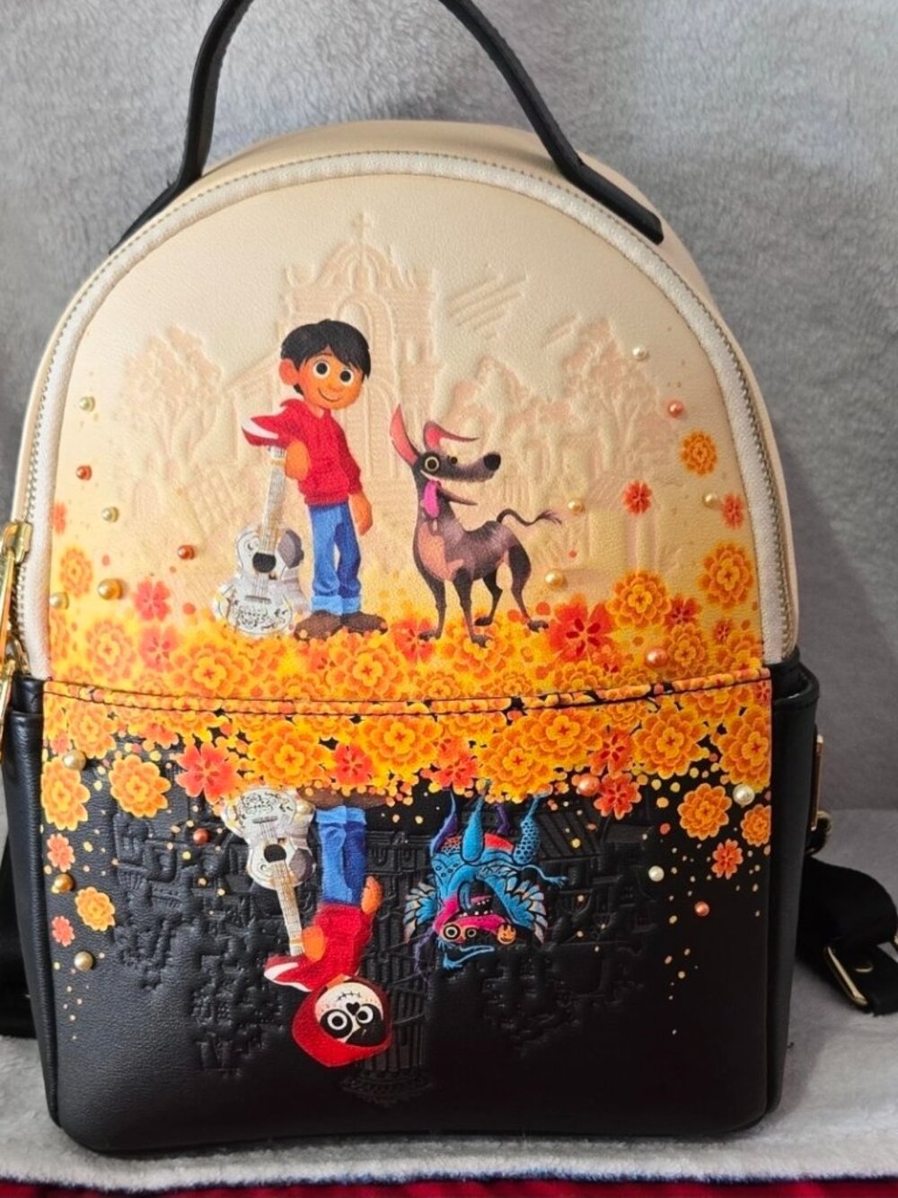 Loungefly Coco Marigold Mirror mini backpack